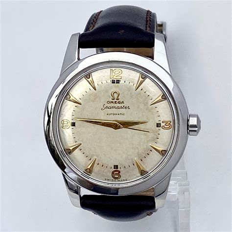 omega seamaster 1955|vintage Omega Seamaster automatic 1950s.